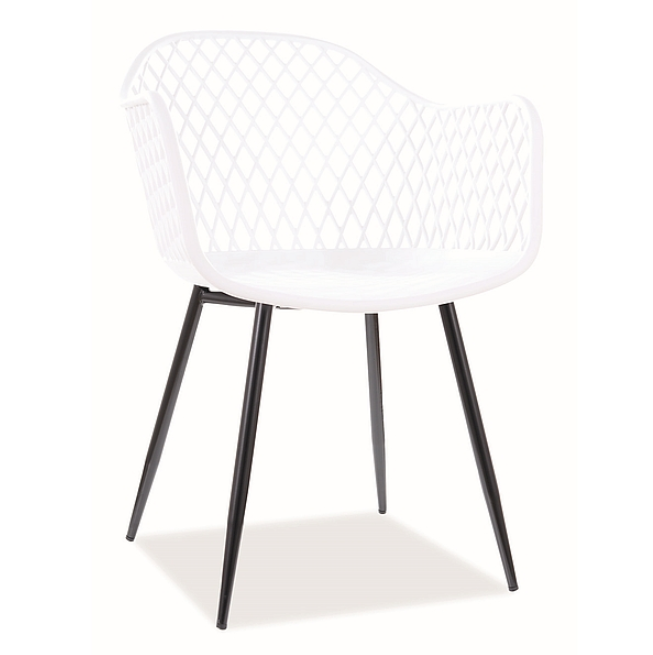 SI ZORRAL Fehér industrial Műanyag beltéri szék