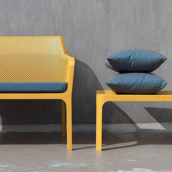 NARDI NET TABLE 100 Sárga design Lerakóasztal