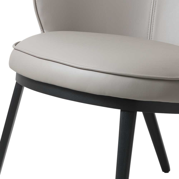 UQ NAGI FAUX Taupe design Kárpitos beltéri fotel