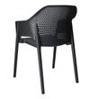 G MINUSH  Szürke minimalista Műanyag kültéri szék