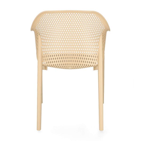 G MINUSH 52 Taupe minimalista Műanyag kültéri szék