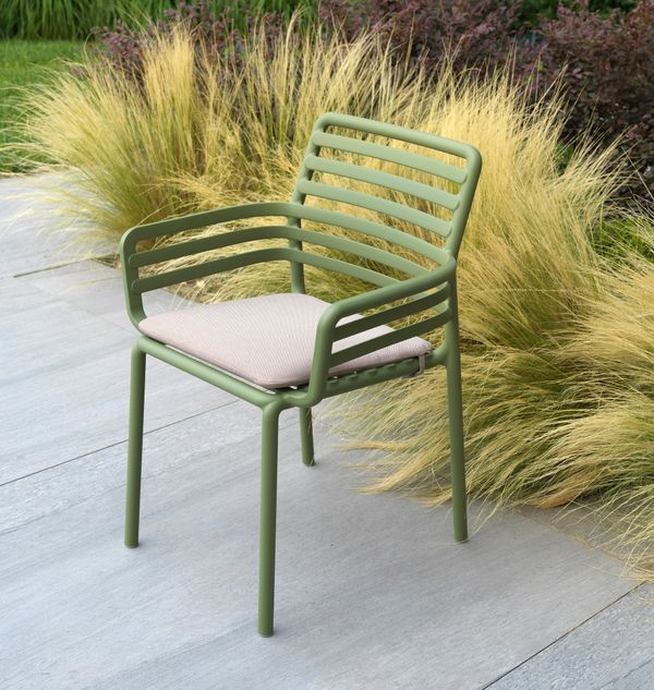 NARDI DOGA Zöld design Műanyag kültéri szék