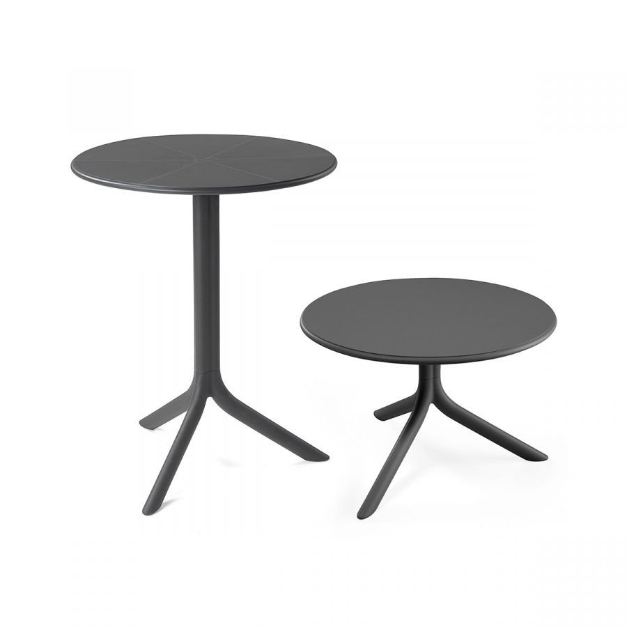 NARDI SPRITZ Szürke minimalista Kültéri komplett asztal