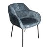 DL LUNDA Kék modern Kárpitos beltéri szék