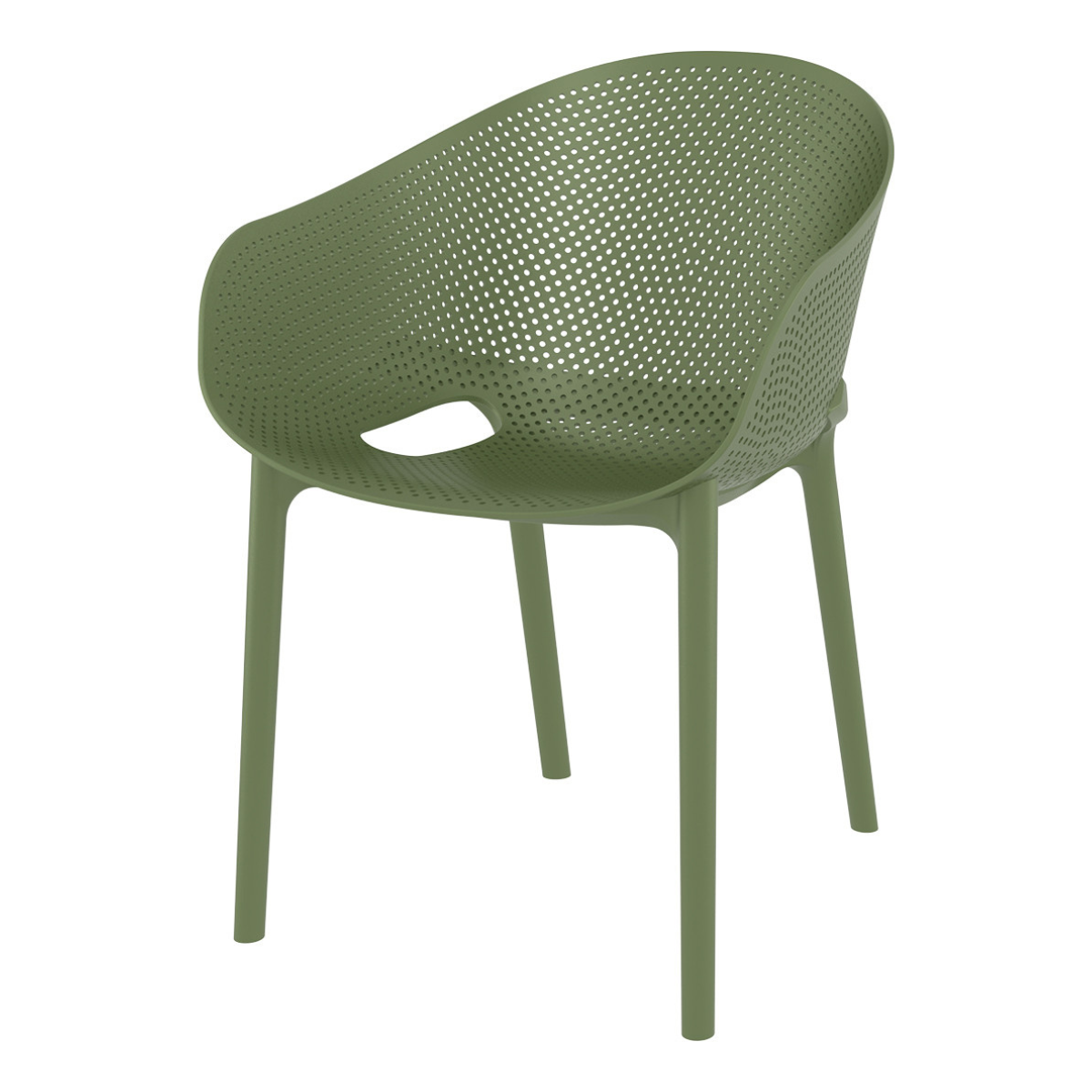 ST SKY PRO Zöld design Műanyag kültéri szék