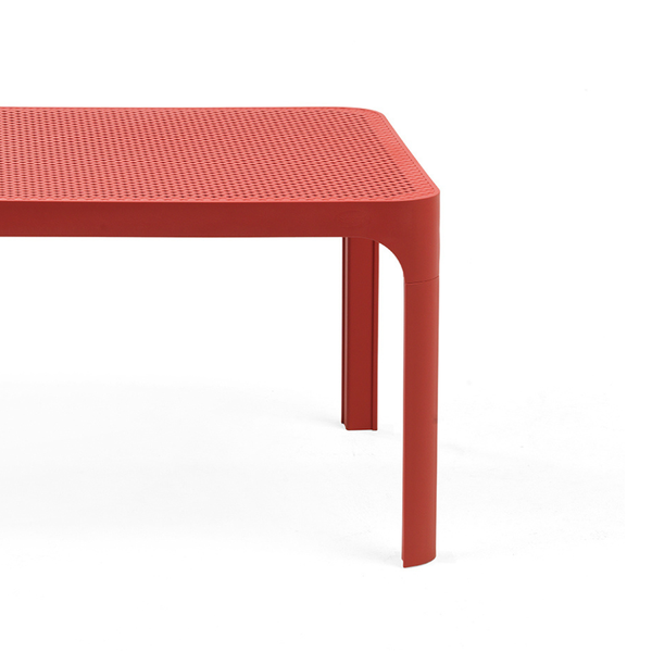 NARDI NET TABLE 100 Piros design Lerakóasztal