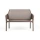 NARDI NET BENCH Taupe modern Kültéri pad