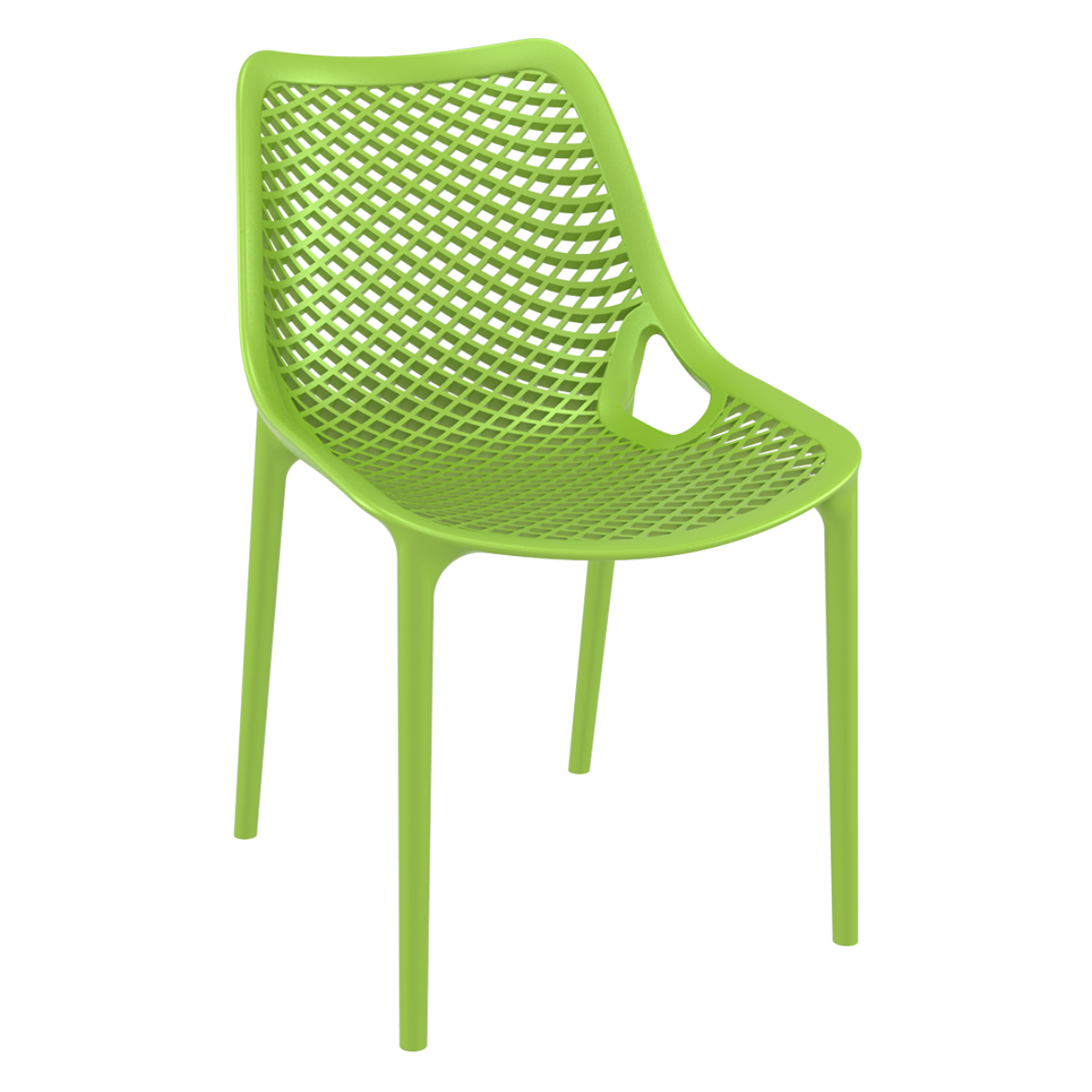 ST AIR Zöld modern Műanyag kültéri szék