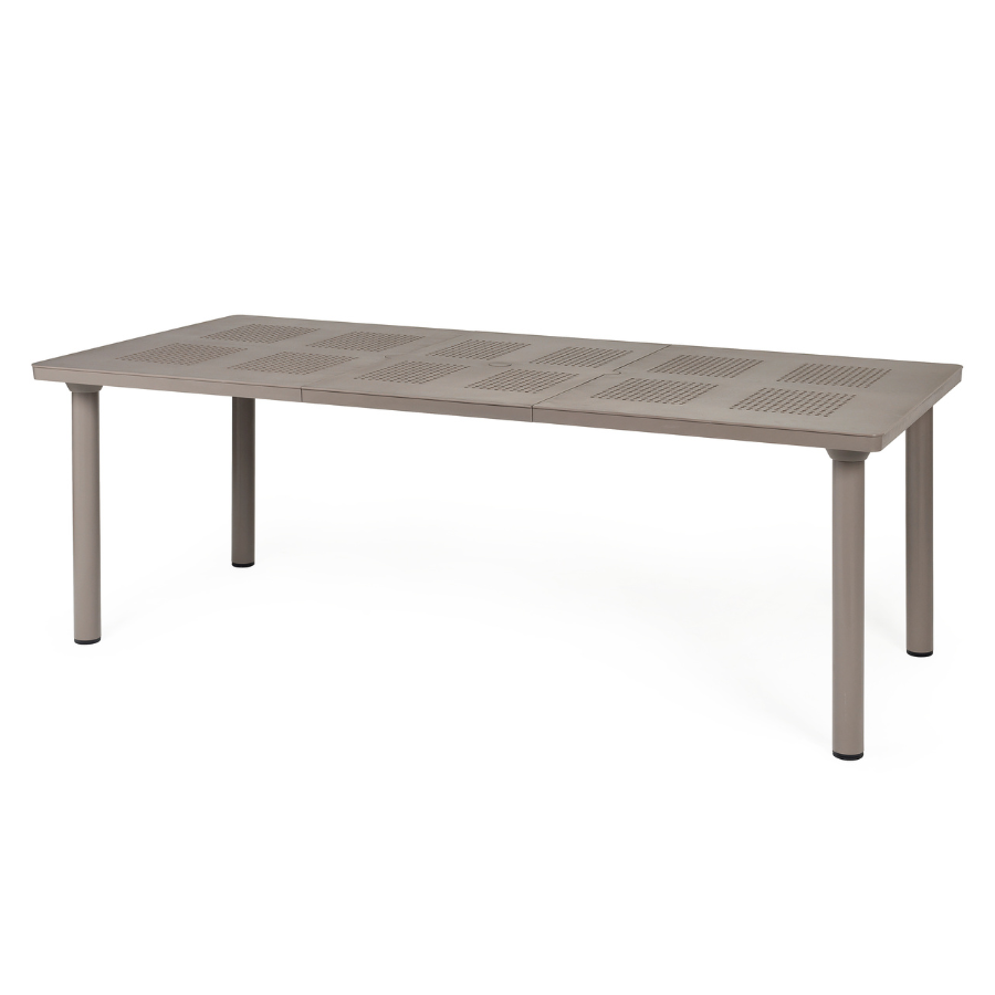NARDI LIBECCIO 160-220 Taupe design Kültéri komplett asztal