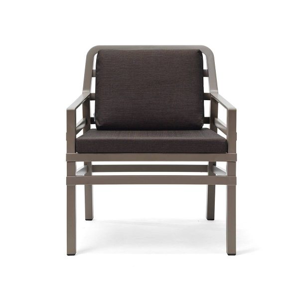NARDI ARIA Barna klasszikus Műanyag kültéri szék