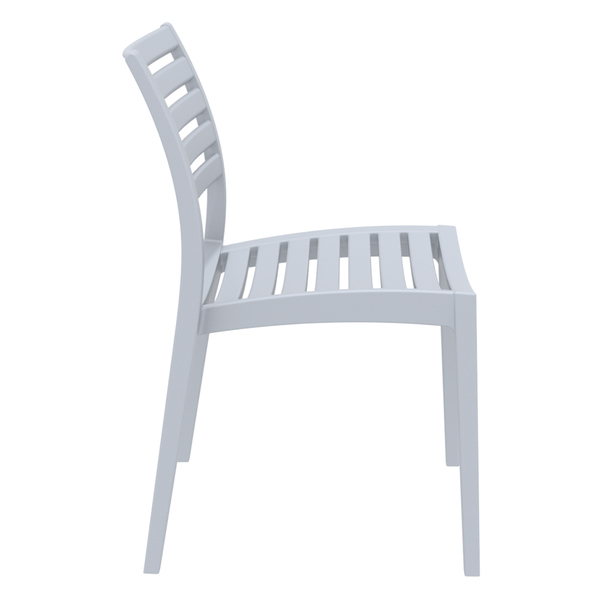 ST ARES Ezüst design Műanyag kültéri szék