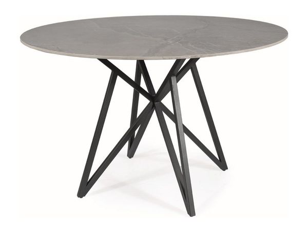 SI MIRANA Szürke modern Beltéri komplett asztal