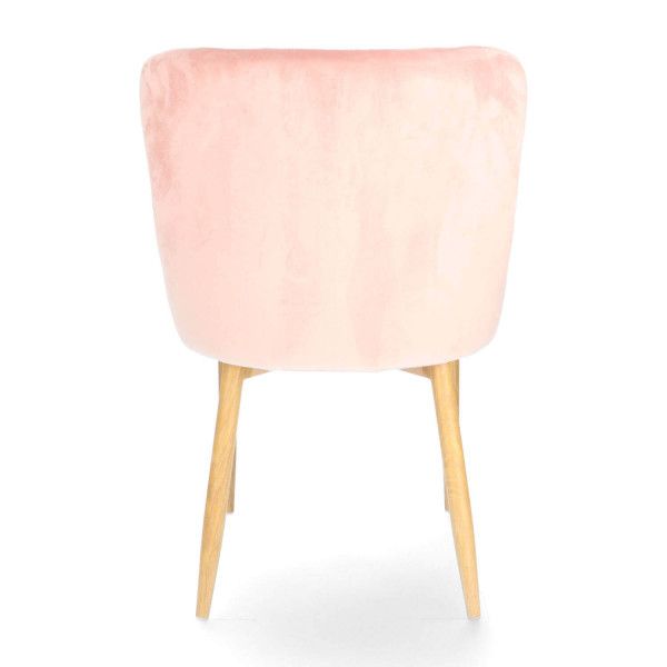 DL CRYSTAL Rózsaszín elegáns Kárpitos beltéri szék
