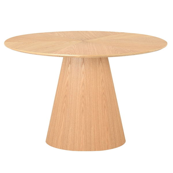 SI ANGELICA 120 cm Barna design Étkezőasztal