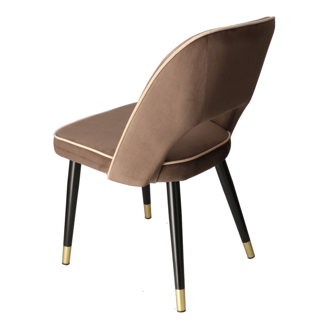 DL FANNY PIP Barna design, elegáns Kárpitos beltéri szék