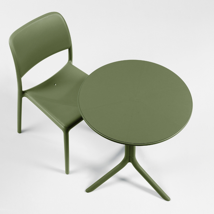 NARDI SPRITZ Zöld design Lerakóasztal