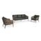 BT MIRABELL Szürke modern Kültéri lounge szett