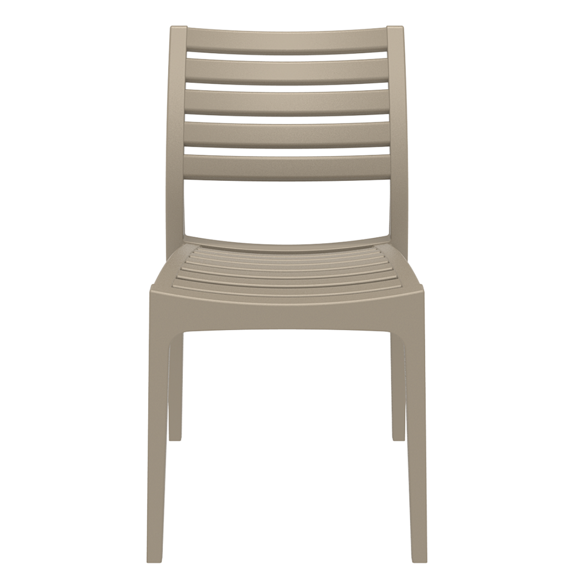 ST ARES Taupe design Műanyag kültéri szék