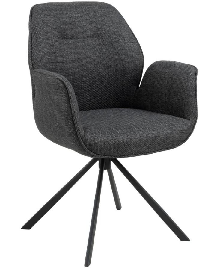 TC AURORA Szürke design, elegáns Kárpitos beltéri szék