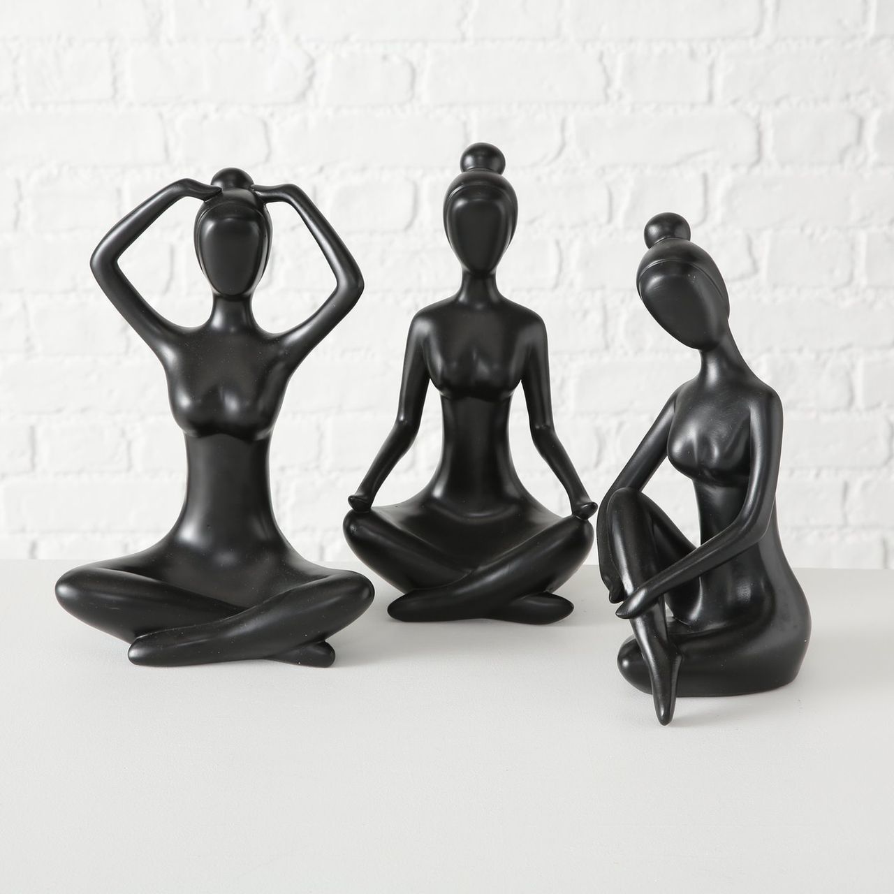B YOGA WOMEN SZETT Fekete modern Asztali dekoráció