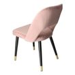 DL FANNY MARSHMALLOW Rózsaszín design, elegáns Kárpitos beltéri szék