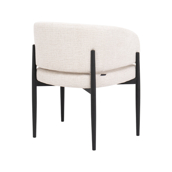 DL SAMPA P PEARL Bézs design Kárpitos beltéri szék