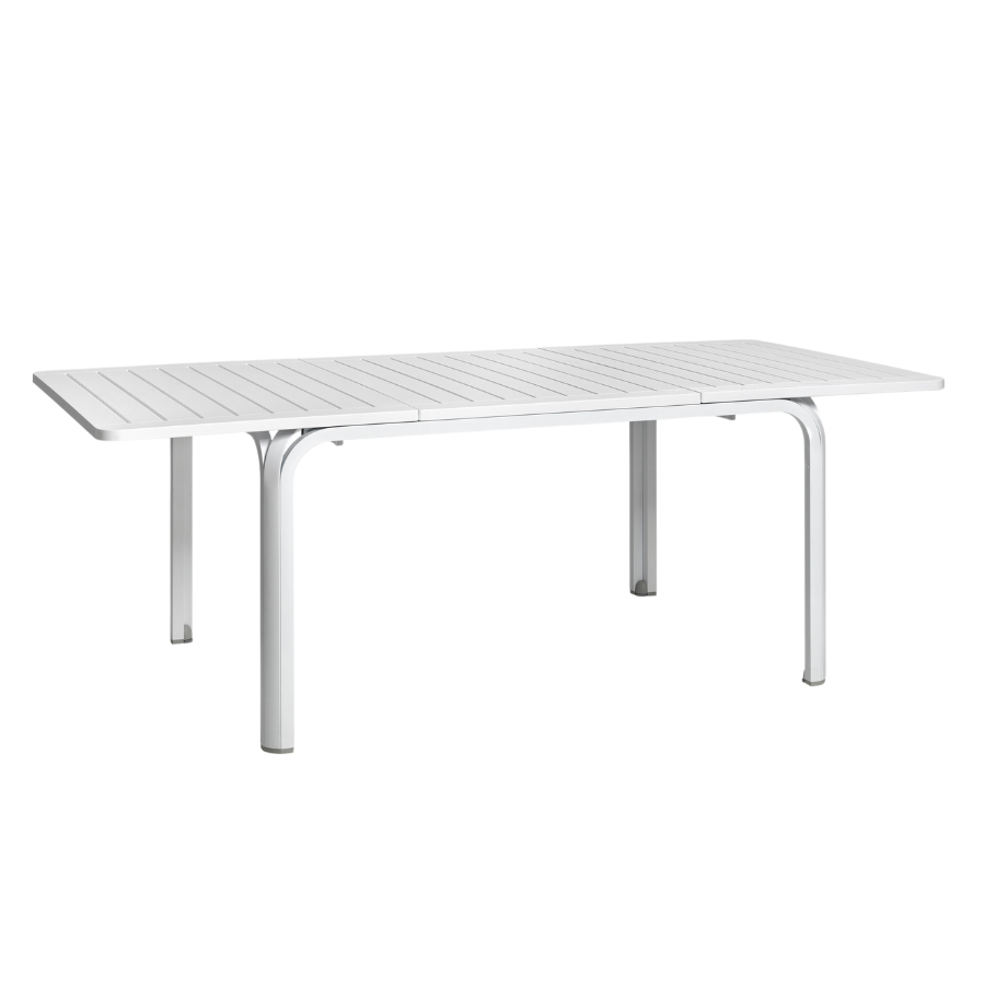 NARDI ALLORO 140-210 EXT Fehér modern Étkezőasztal