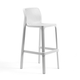 NARDI NET STOOL Fehér modern Műanyag kültéri bárszék