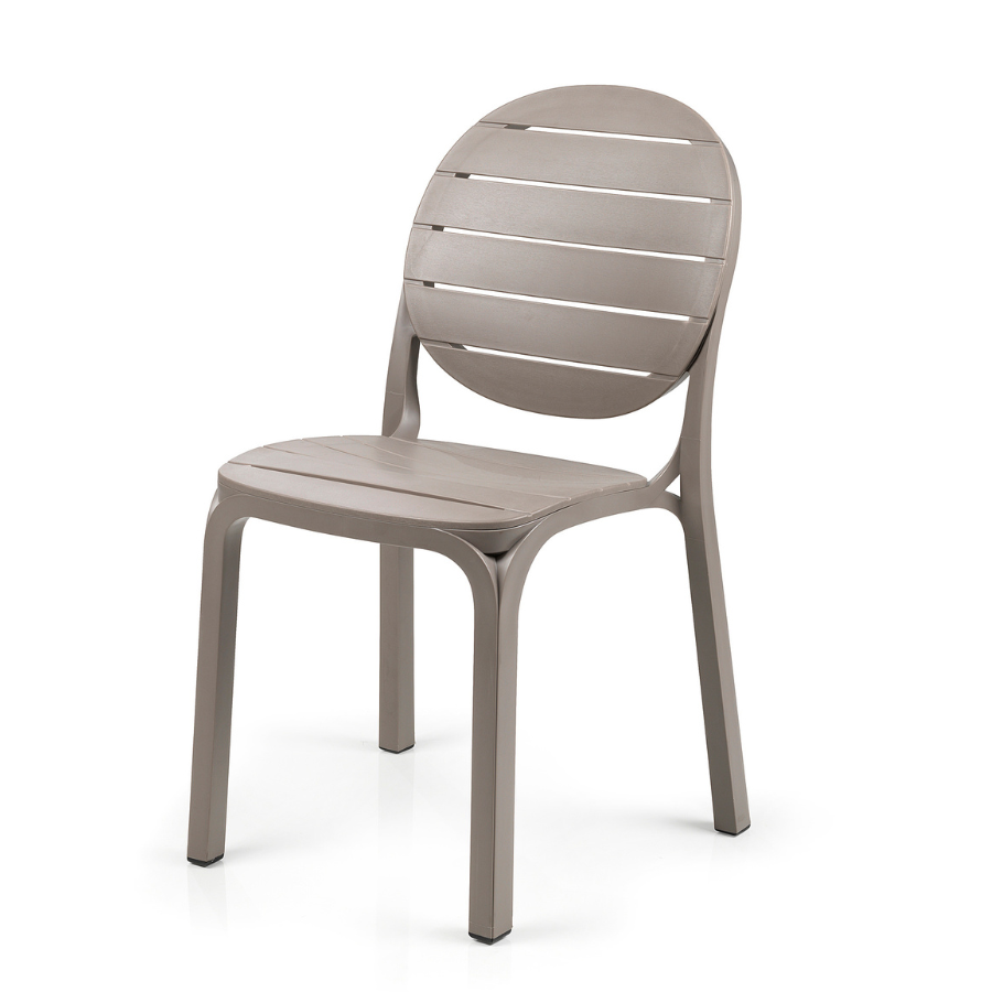 NARDI ERICA Bézs design Műanyag kültéri szék
