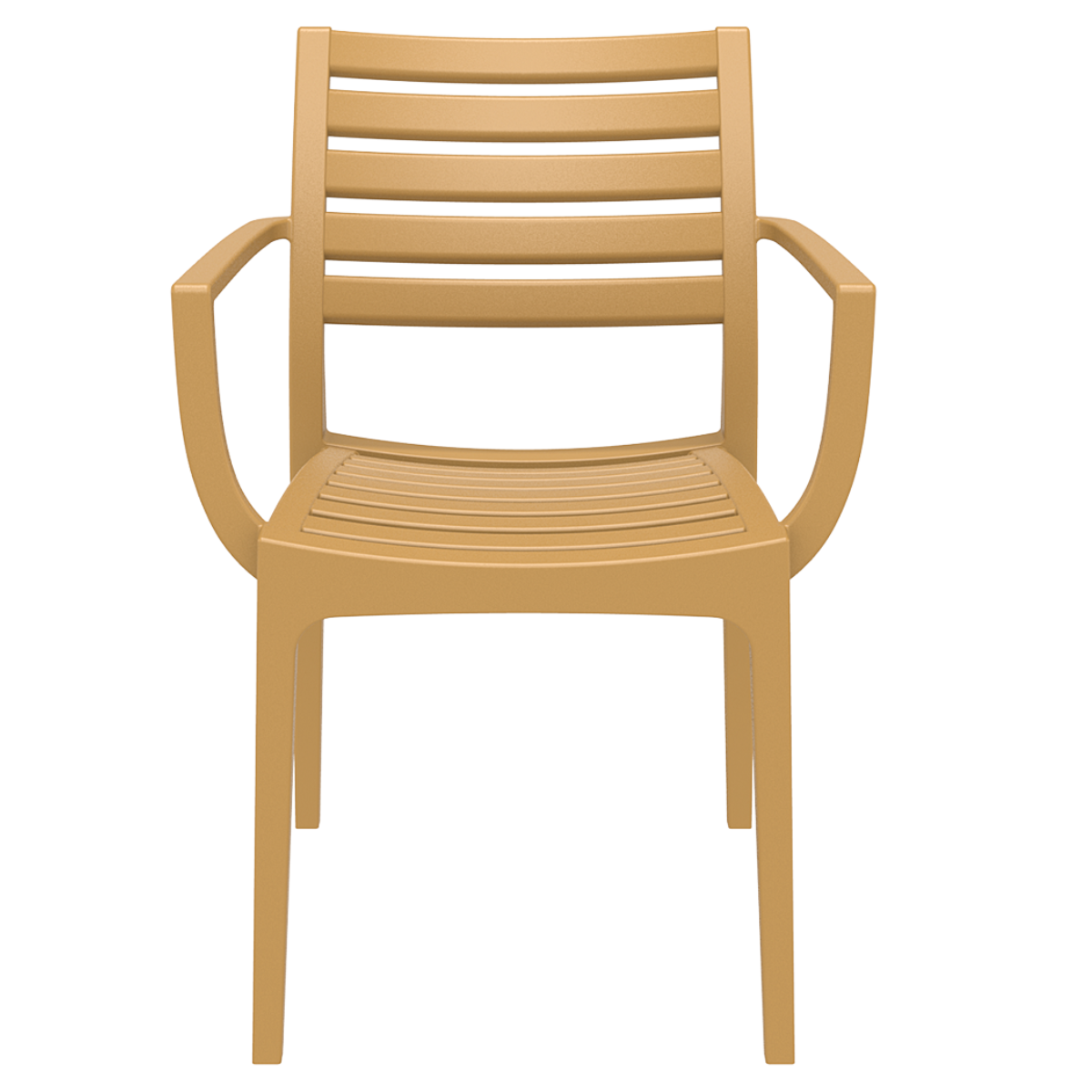 ST ARANA  Sárga design Műanyag kültéri szék