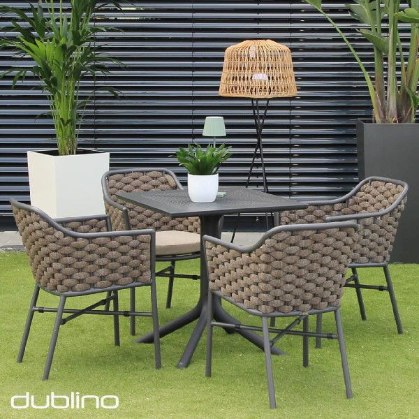 GR PANAMA Barna design Polirattan kültéri szék