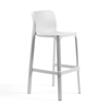 NARDI NET STOOL Fehér modern Műanyag kültéri bárszék