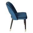 DL FANNY PIP Kék design, elegáns Kárpitos beltéri szék