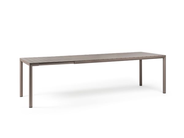 NARDI TEVERE 210 EXT Taupe minimalista Kültéri komplett asztal