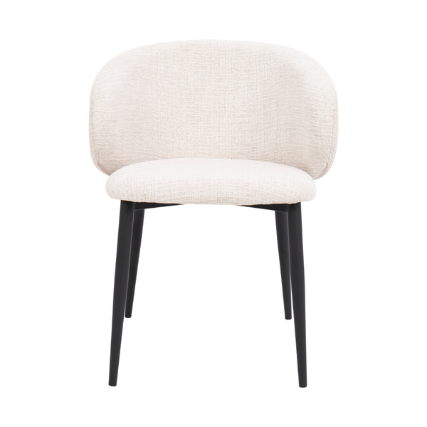 DL POLAR P PEARL Fehér design Kárpitos beltéri szék