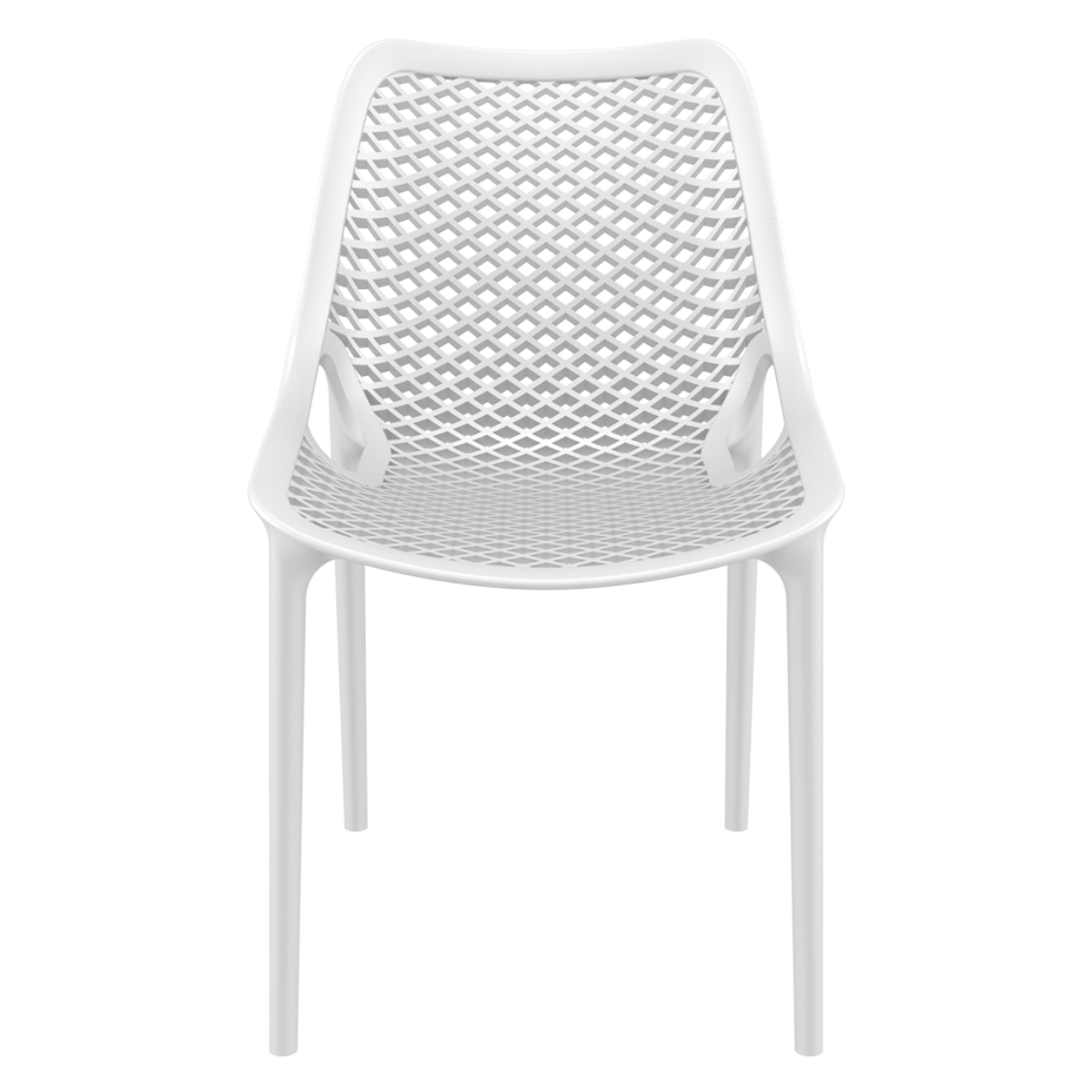 ST AIR Fehér modern Műanyag kültéri szék