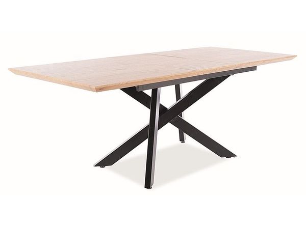 SI CLAY Fa industrial Bővíthető étkezőasztal
