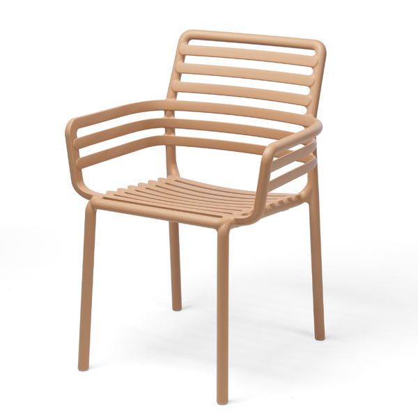 NARDI DOGA Bézs design Műanyag kültéri szék