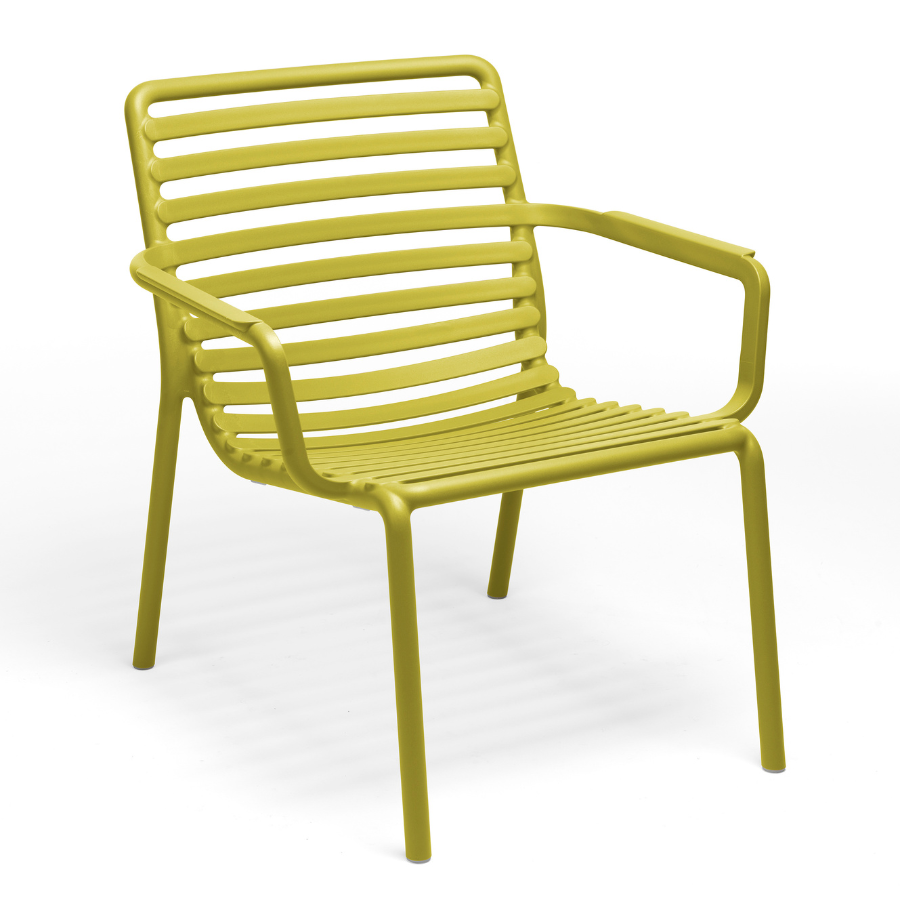 NARDI DOGA RELAX Világoszöld design Műanyag kültéri szék