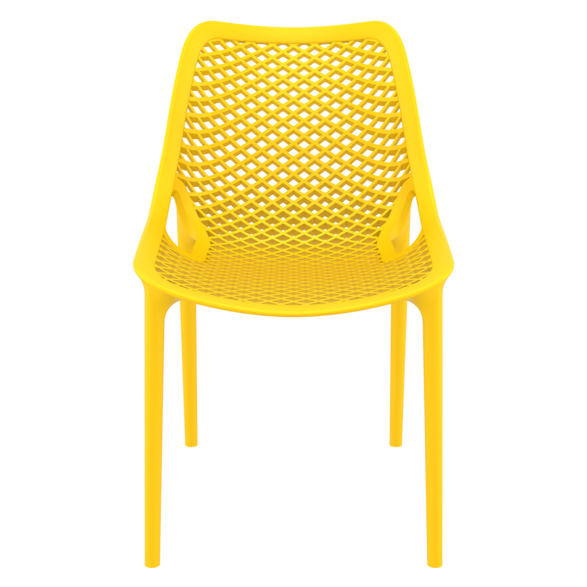 ST AIR Sárga modern Műanyag kültéri szék