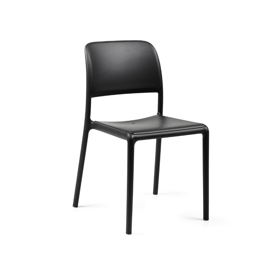 NARDI RIVA BISTROT Szürke minimalista Műanyag kültéri szék
