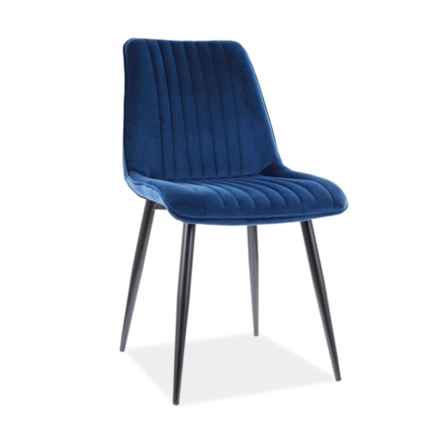 SI KELLY Kék modern Kárpitos beltéri szék