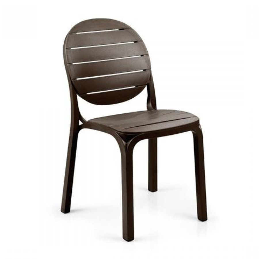 NARDI ERICA Barna design Műanyag kültéri szék