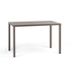 NARDI CUBE 120 X 70 Taupe modern Kültéri komplett asztal