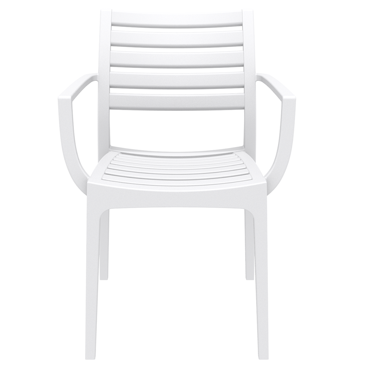 ST ARTEMIS Fehér design Műanyag kültéri szék