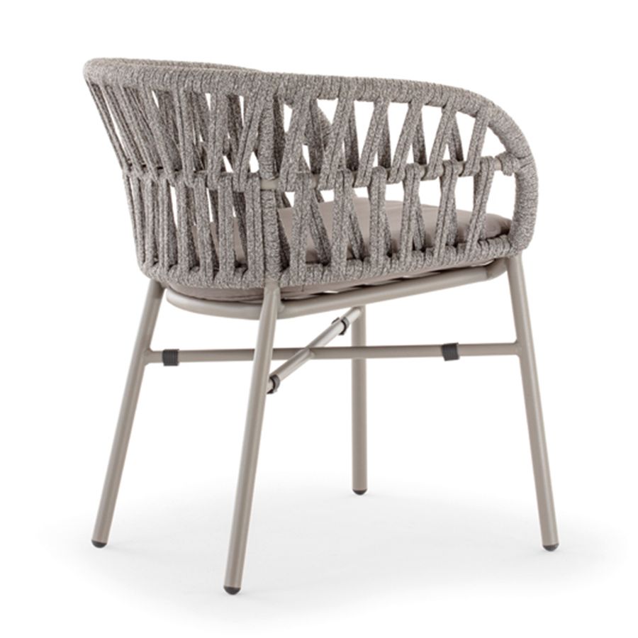 GR TAHITI Taupe design Polirattan kültéri szék