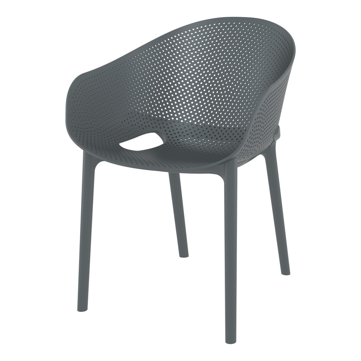 ST SKY PRO Szürke design Műanyag kültéri szék