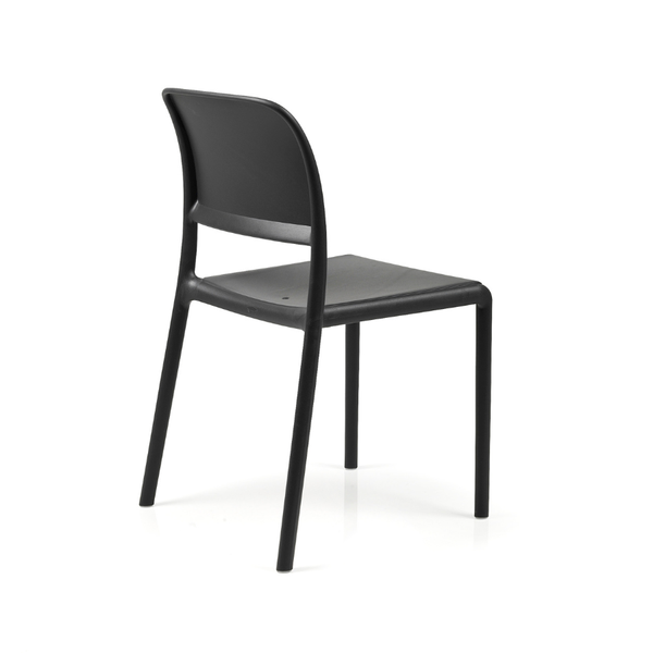 NARDI RIVA BISTROT Szürke minimalista Műanyag kültéri szék