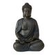 B BUDDHA  FIGURINE Fekete design Asztali dekoráció