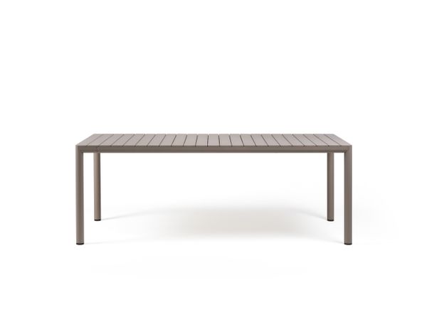 NARDI TEVERE 210 EXT Taupe minimalista Kültéri komplett asztal